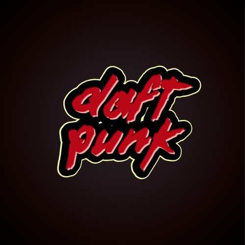 a screenshot of what my css version of daft punk's 'homework' looks like in firefox